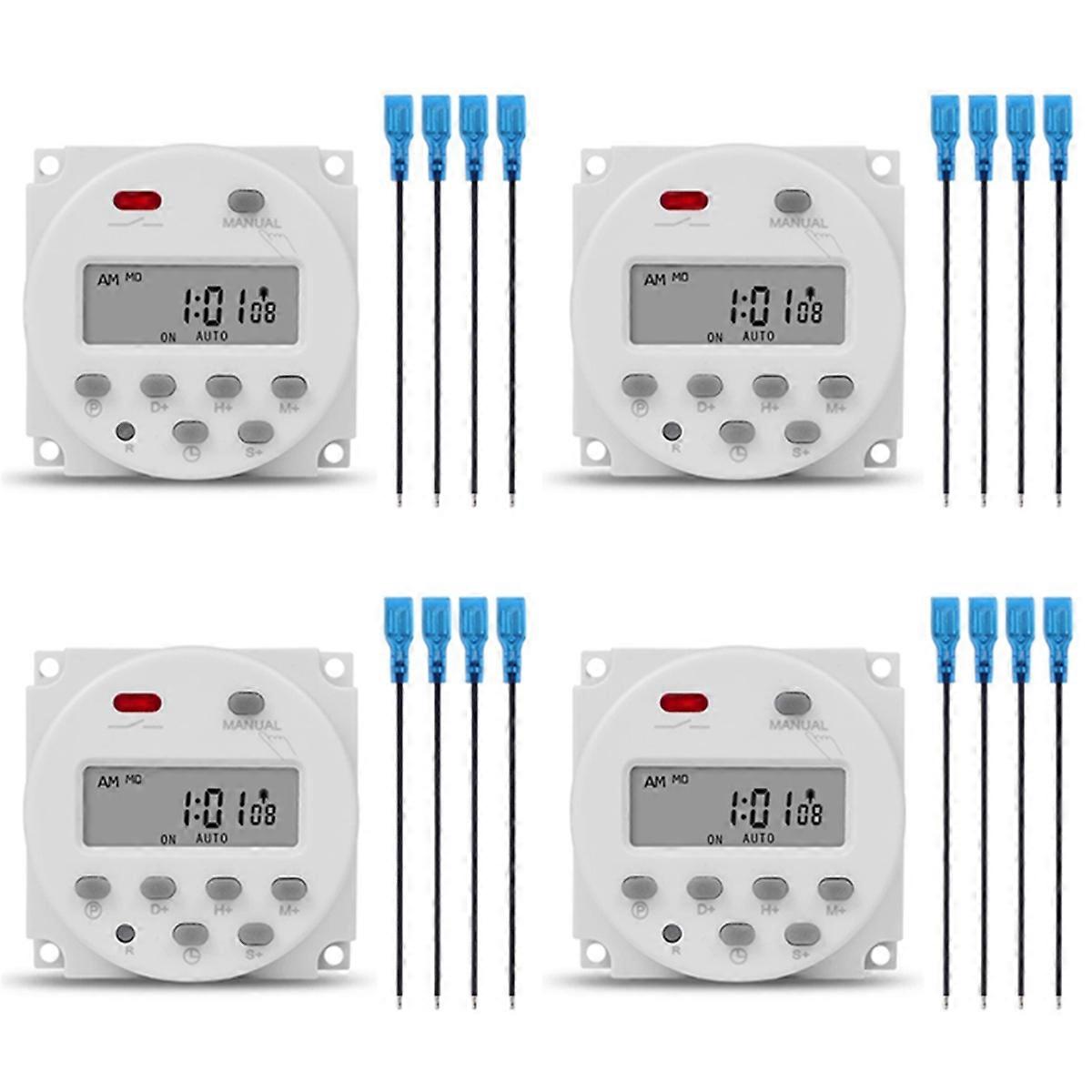  1 Second Interval 12V Digital LCD Timer Switch