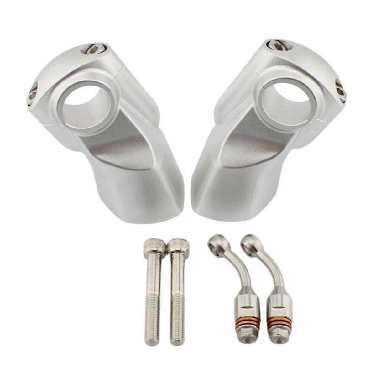Motorcycle Handlebar Riser for -3GT/R Silver