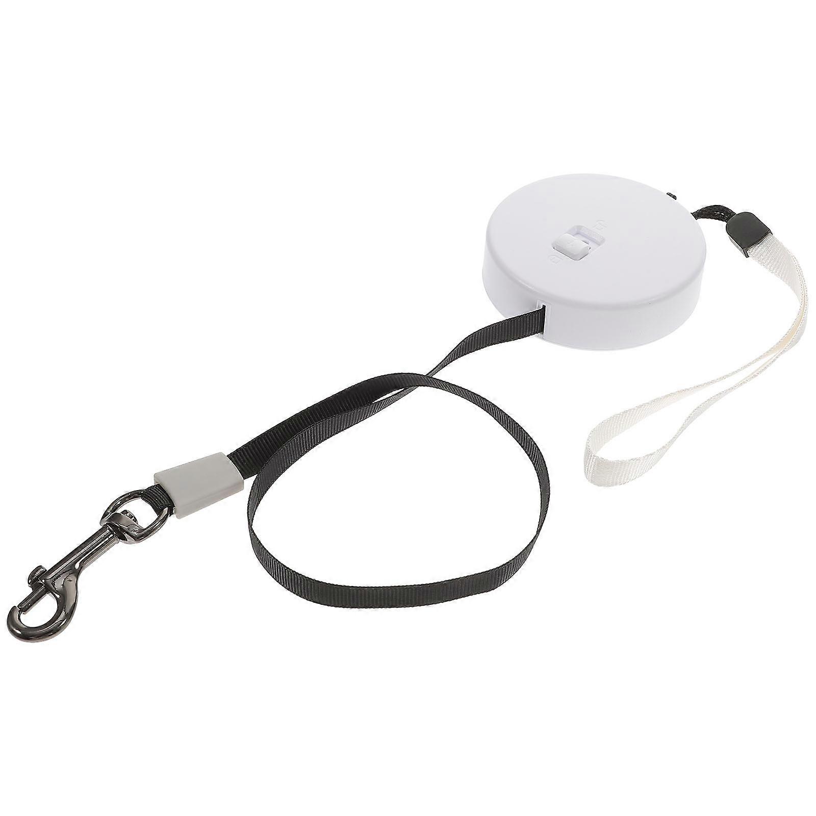 White Retractable Dog Rope Leash for Walking with 4Pcs Pack