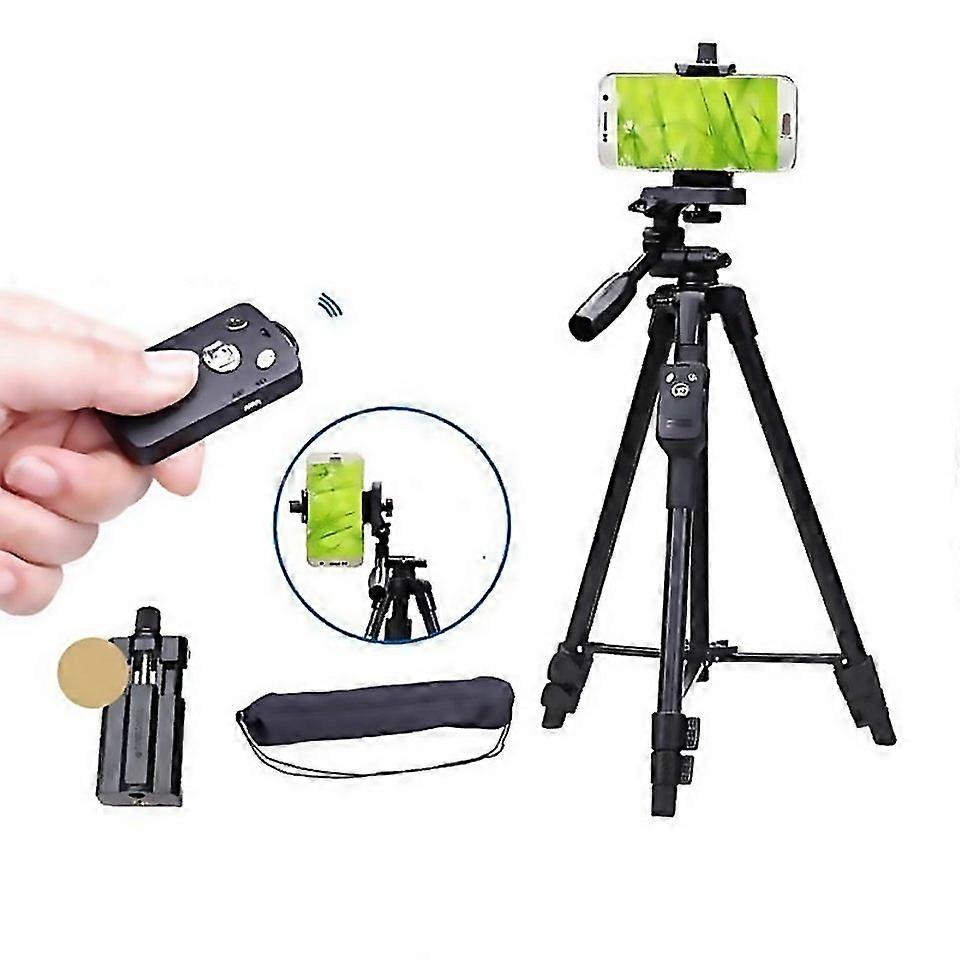 For Yunteng 5208 Professional Tripod Stand With Bt Remote For Dslr Slr Camera Phone