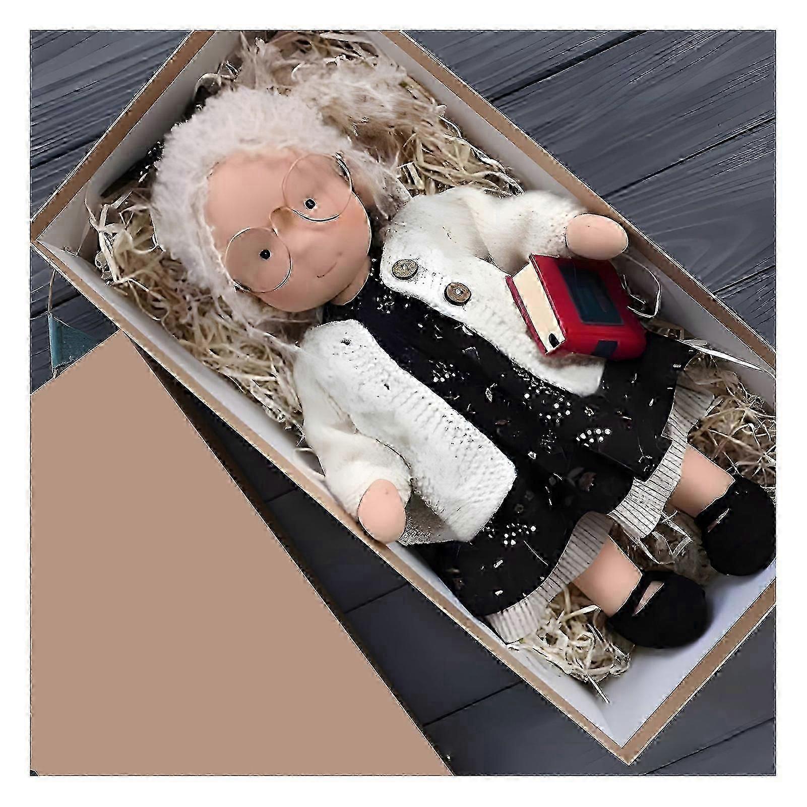 دمية والدورف اليدوية ، دمية والدورف المصنوعة يدويا ، دمية كروشيه خمر