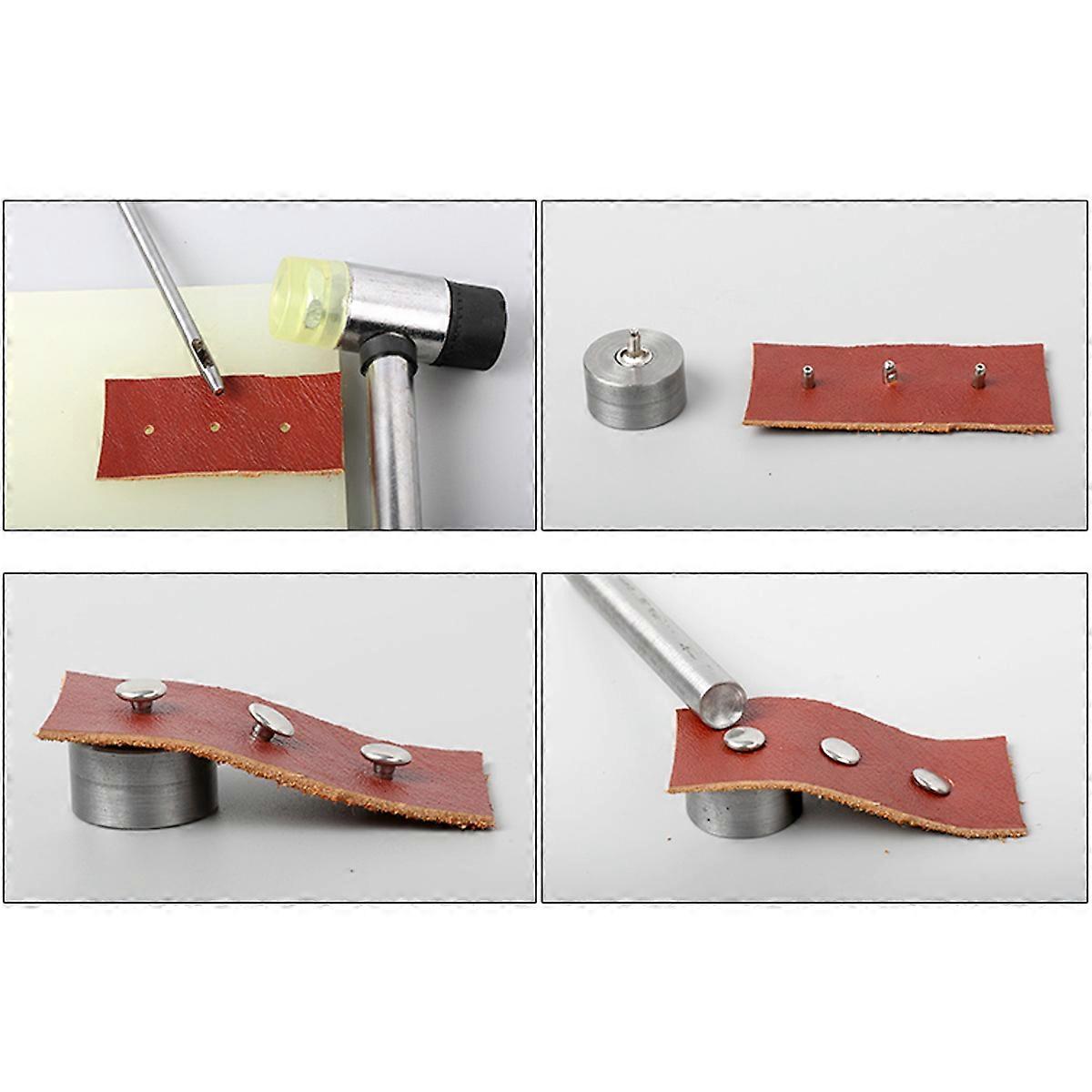 Copper Buckles Set for Clothing 120Pcs with Installation Tool