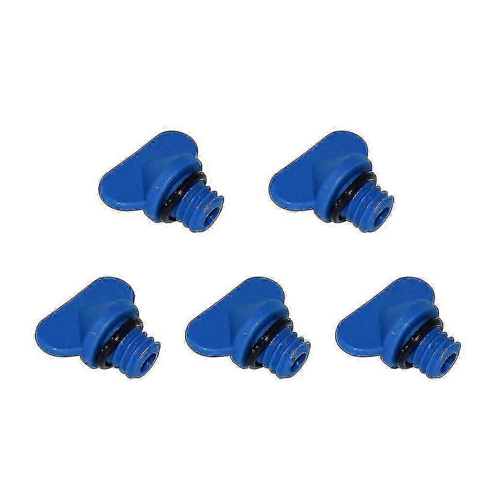 Kit de bouchons de vidange d'eau pour collecteur d'échappement, remplace Mercruiser 22-806608a1 22-806608a02 22-8m0119211, 5 pièces 25-26