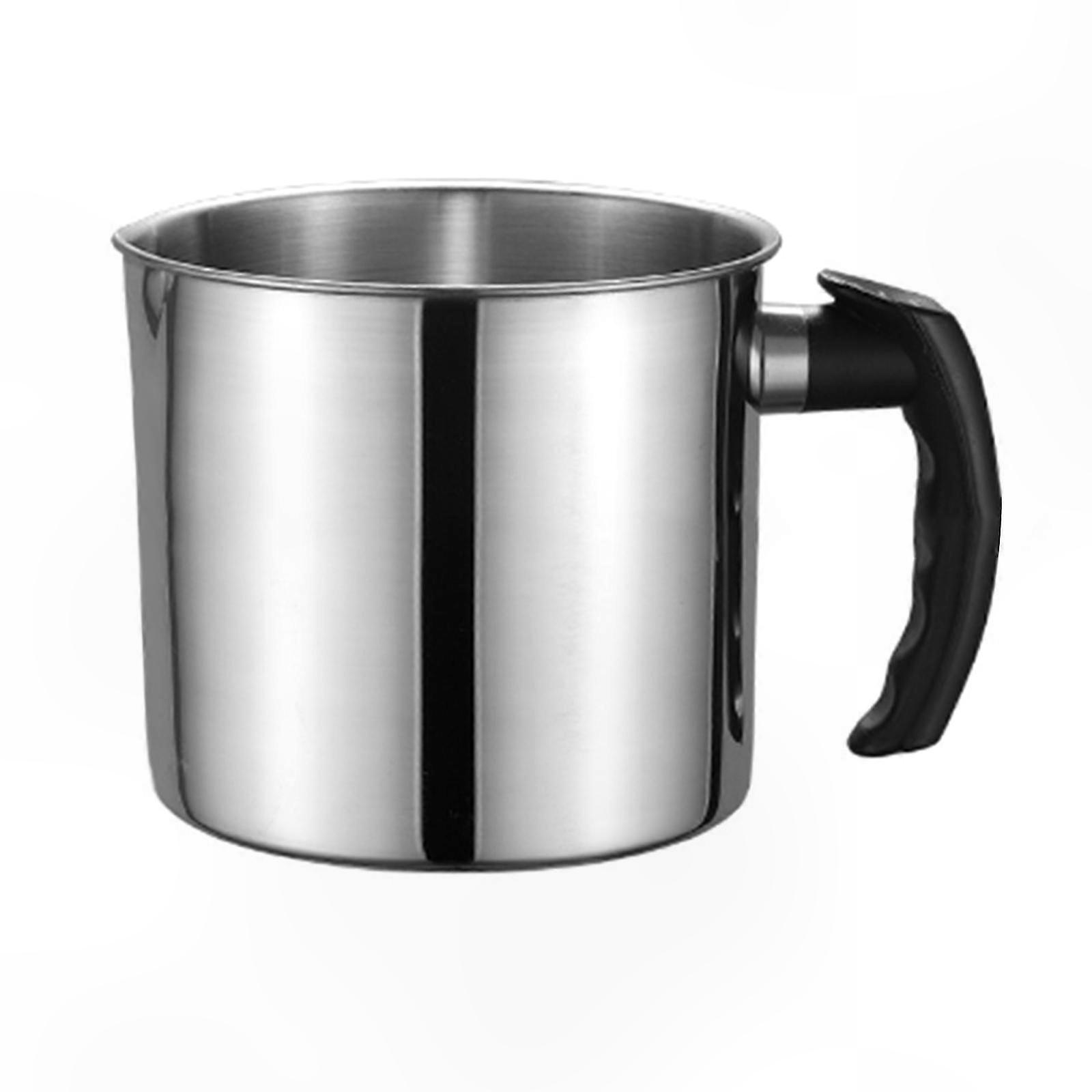 Large Capacity Wax Melting Pot with Heat-Resistant Handle for Candle Making and Chocolate Candy Crafting