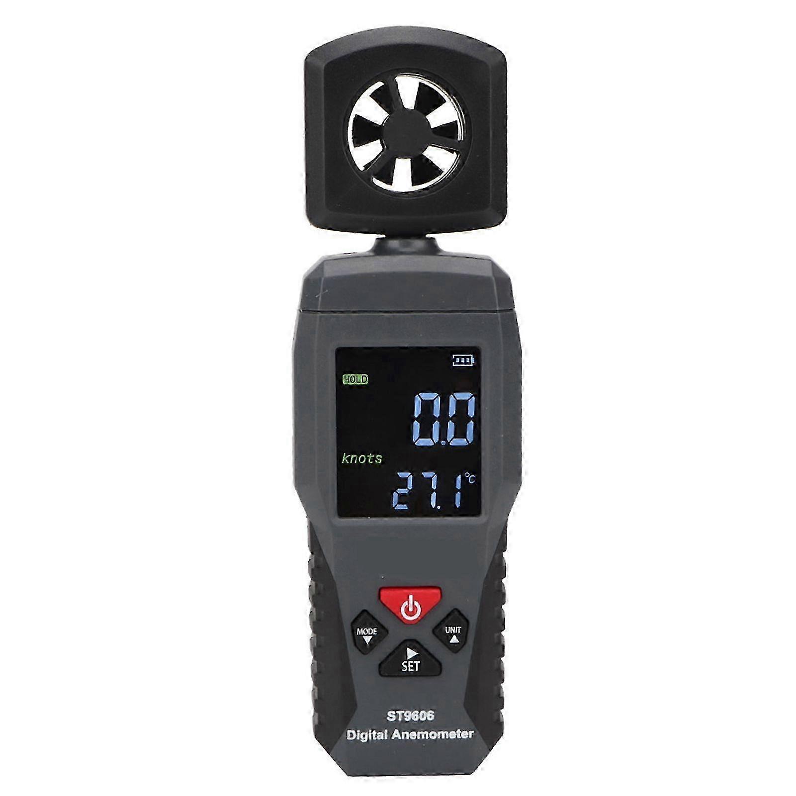 SMART SENSOR Wind Gauge ST9606 Portable Handheld Anemometer Wind Speed Meter