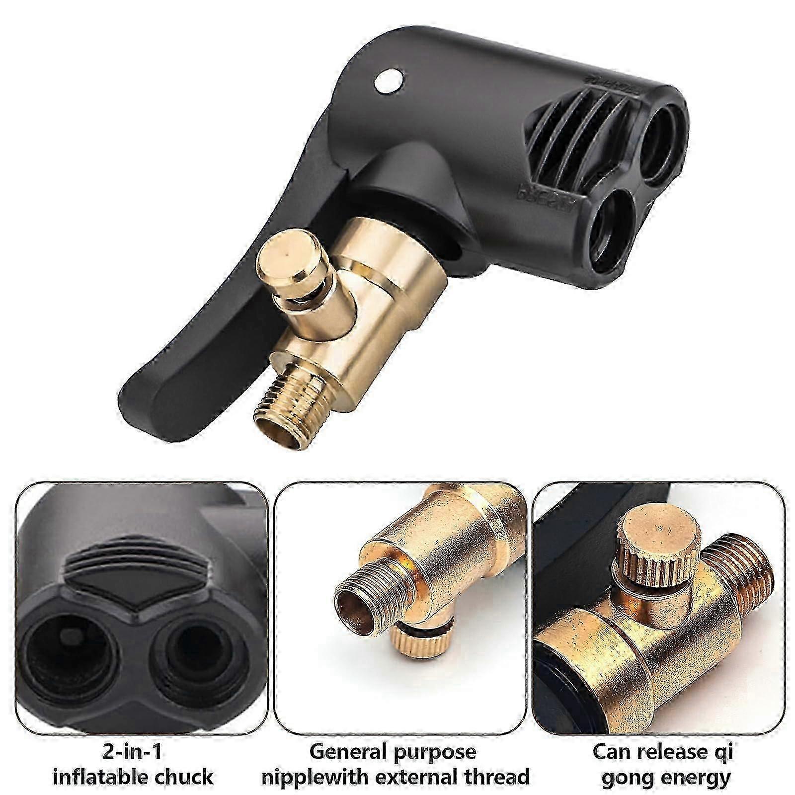 25-26 french valve adapter for car 2 pack