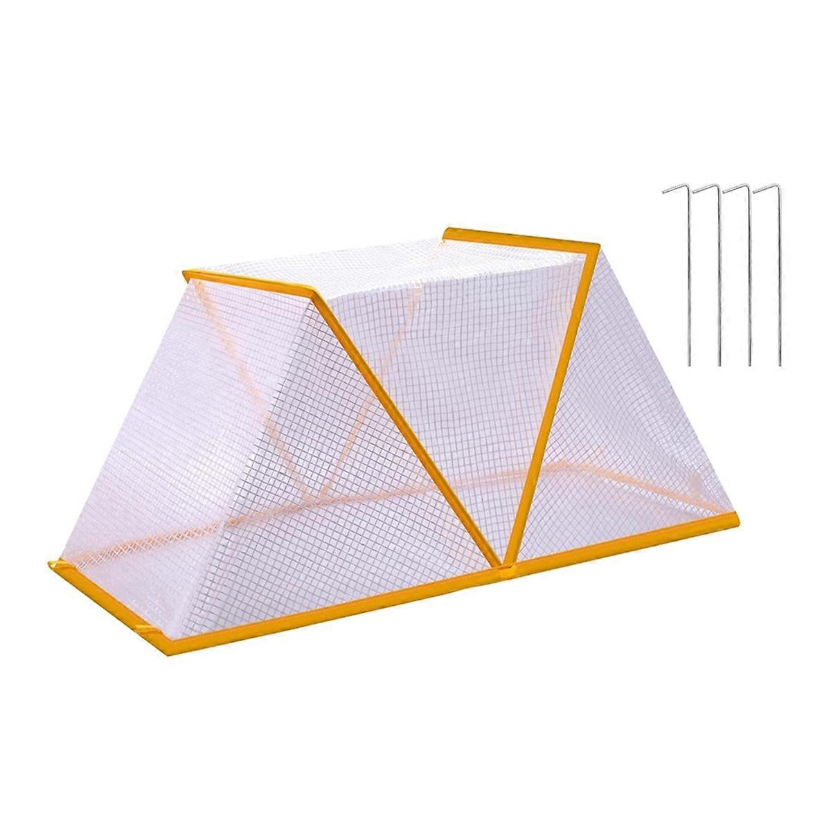 49x38x22 सेमी उठाए गए गार्डन बेड वेजिटेबल रो प्लांट प्रोटेक्टर कवर