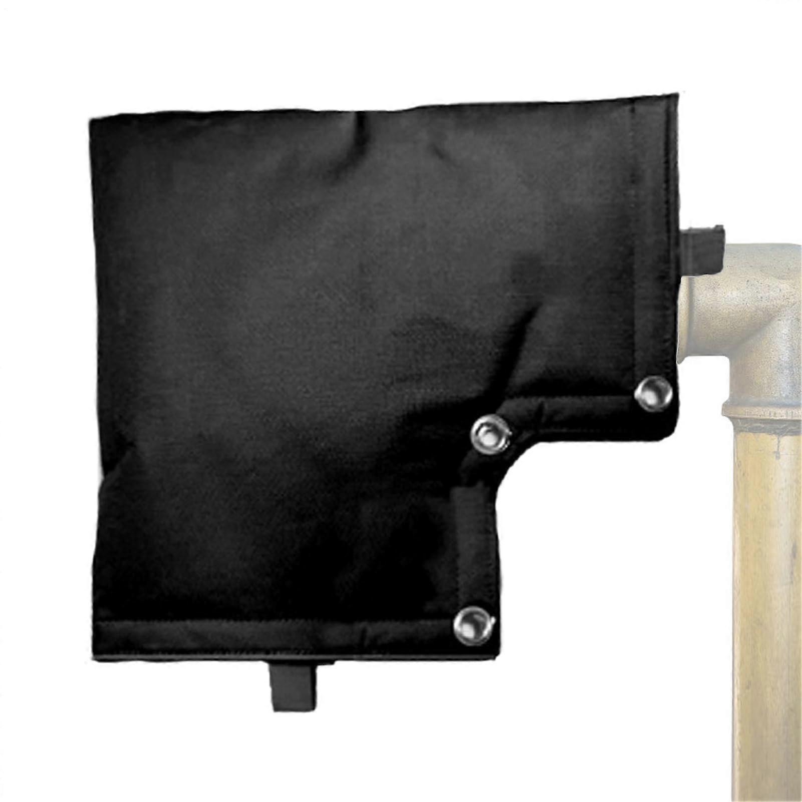 Backflow Preventer Insulation Cover Black For Winterizing Faucets Compatible With Well And Sprinkler Garden Irrigation