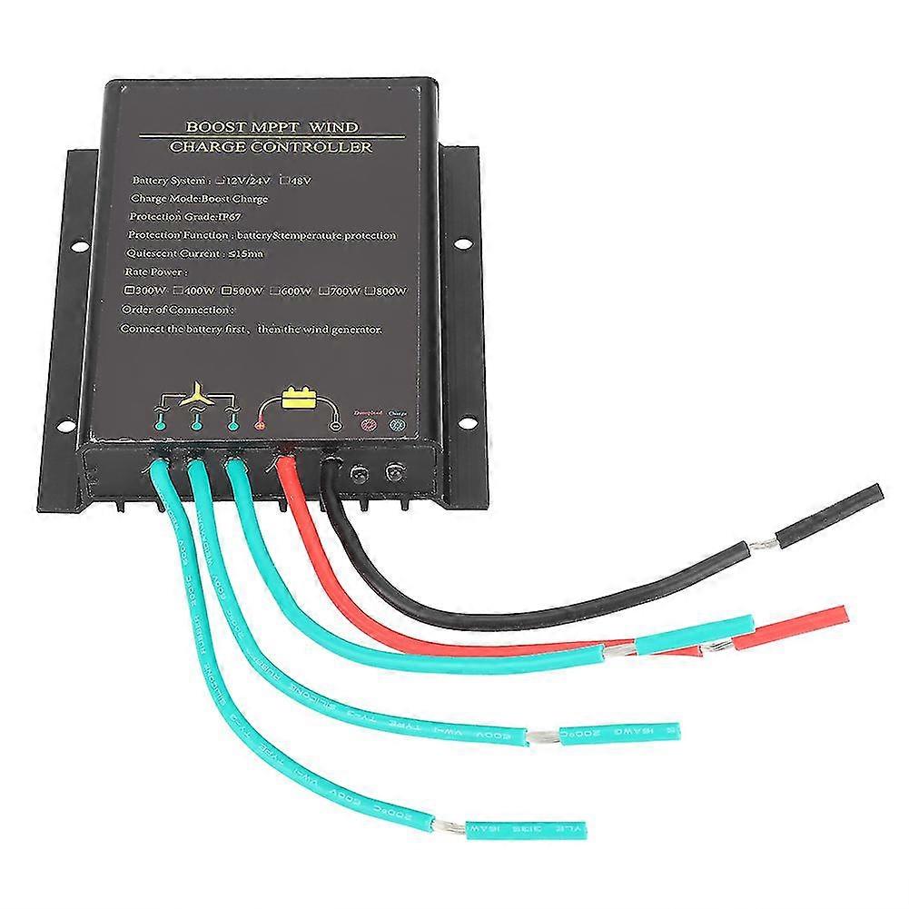48V Waterproof Wind Turbine MPPT Charge Controller 800W Wind Power Regulator for Efficient Energy Management and Battery Protection