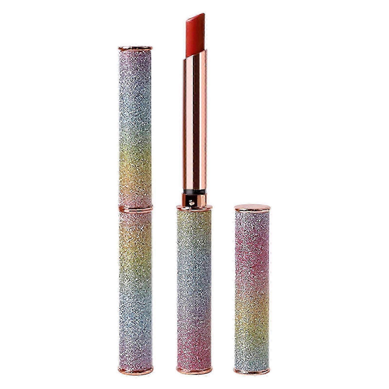 Liquid Lipstick Gift Set Starshine Matte Lipstick Does Not Glue The Cup, Does Not Fade, Broken Diamond Small Heel Lipstick