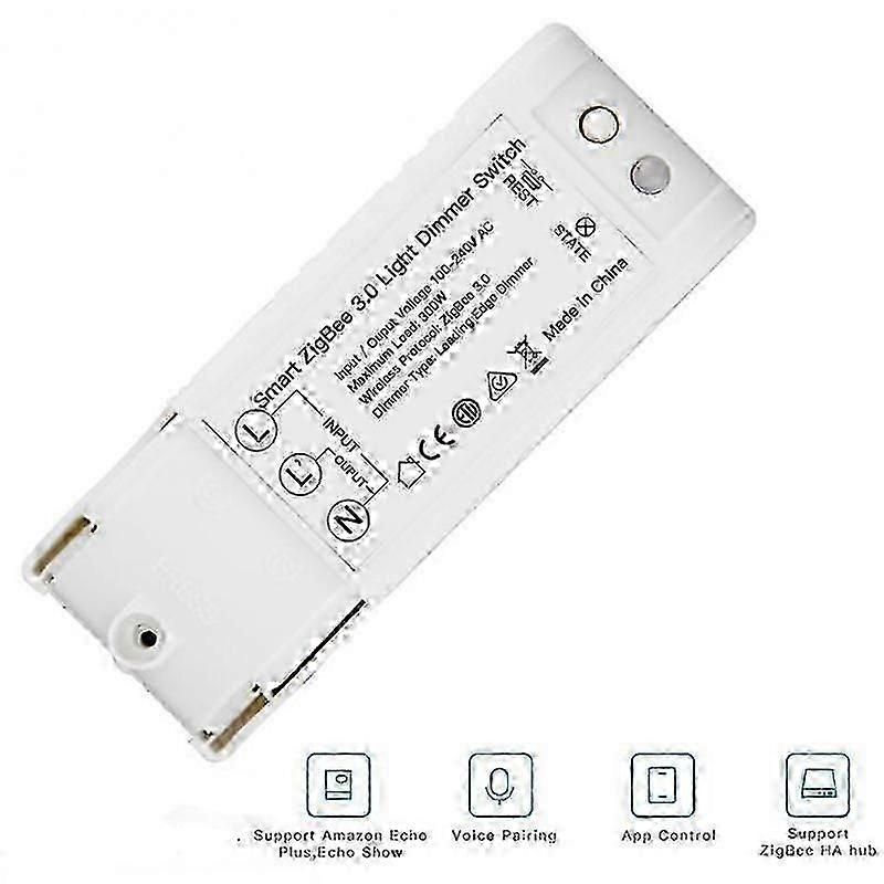 Smart Zigbee 3.0 Light Dimmer Diy Smart Home Modified Switch For Plus Alexa Remote Control App