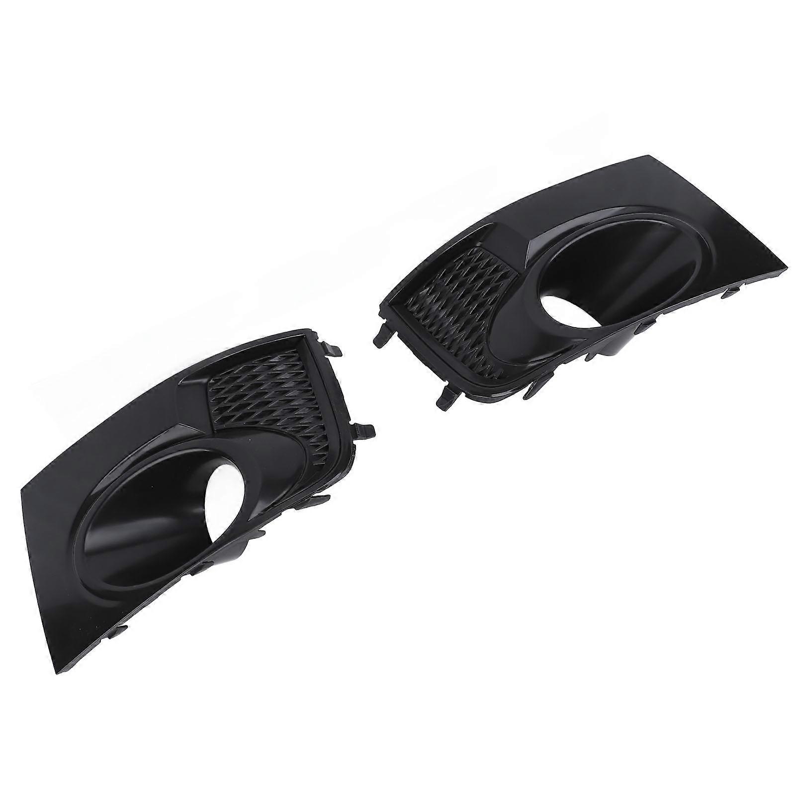 1 Pair Fog Light Bezel Cover 57731FG300 Gloss Black Front Bumper Fog Lamp Bezel Frame for Impreza WRX STi 2011 to 2012 