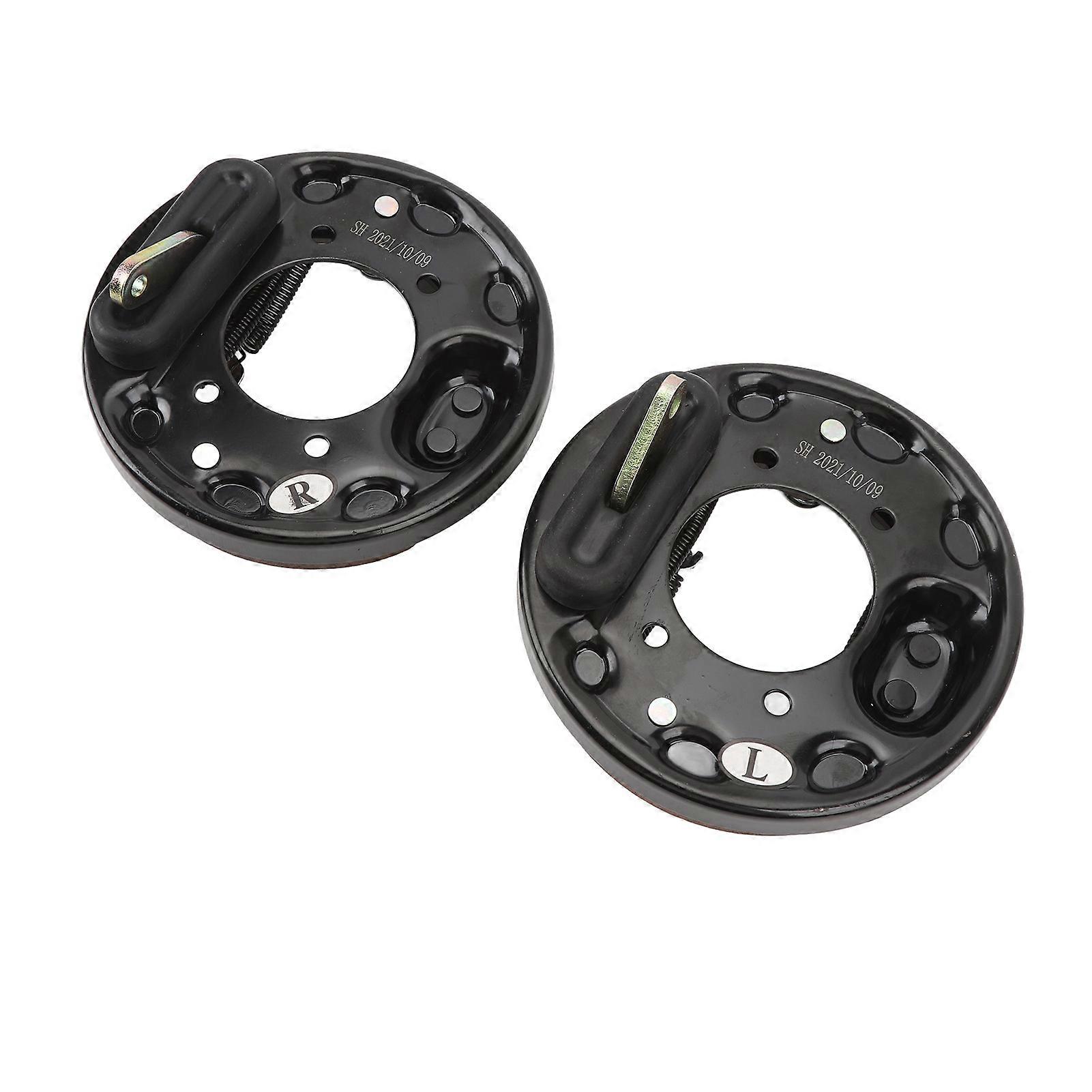 1 Pair Golf Cart Brake Assembly with Brake Shoes 70998G01 Left Right Brake Cluster Replacement for E‑Z‑GO TXT and Medalist 