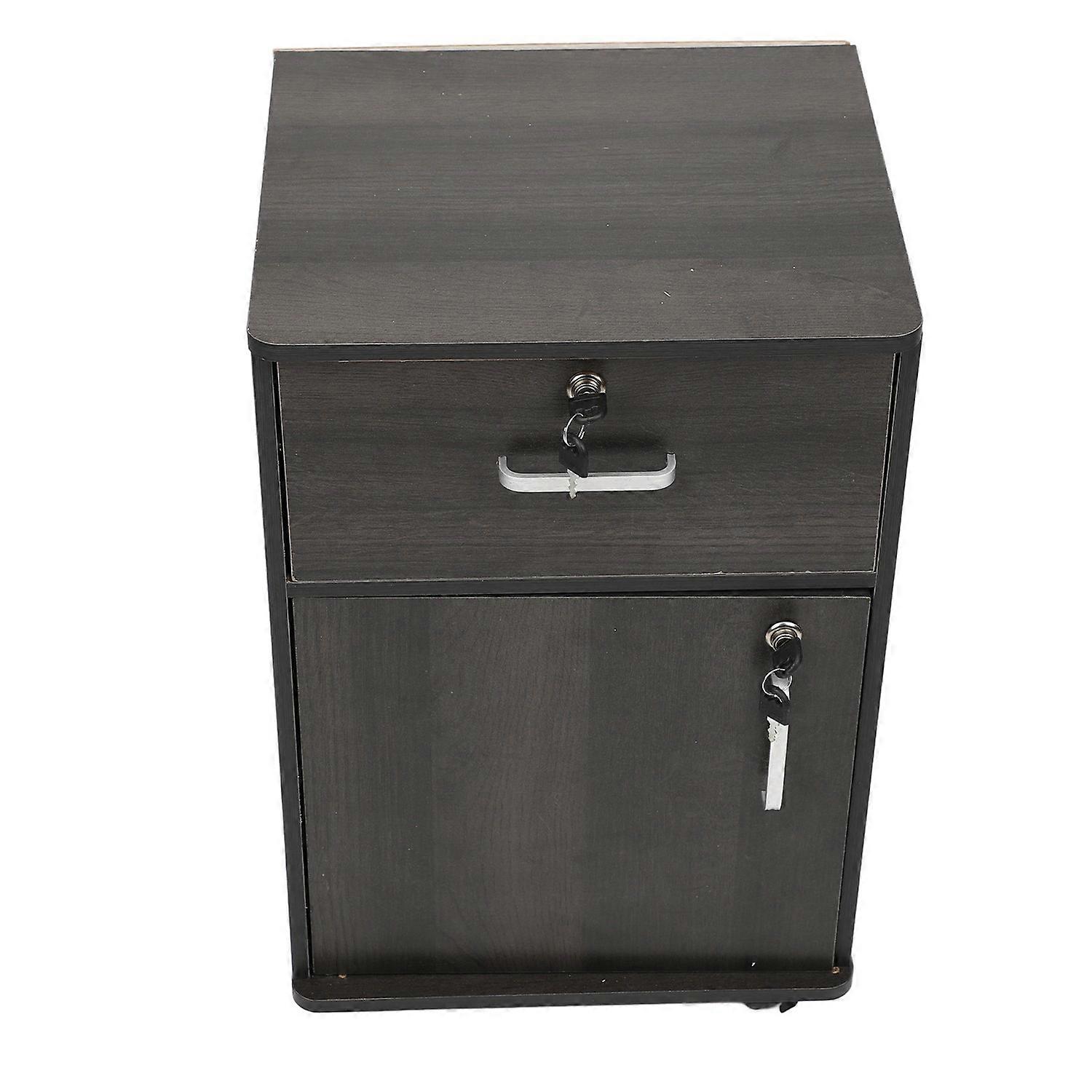 Mobile File Cabinet Multiple Drawers Sturdy Under Desk Rolling File Cabinet with Locks Wheels for Ho
