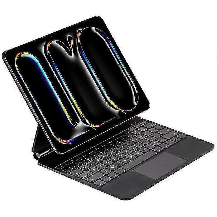 X9P Compatible For iPad Pro 13 (2024) Tablet Stand Case with Touchpad Bluetooth Keyboard