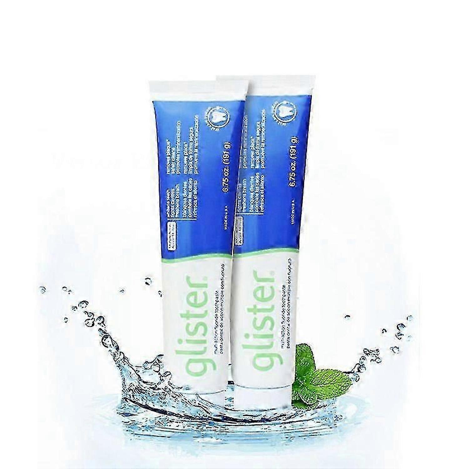 2pcsアムウェイグリスターマルチアクションフッ化物歯磨き粉200gニューボックス