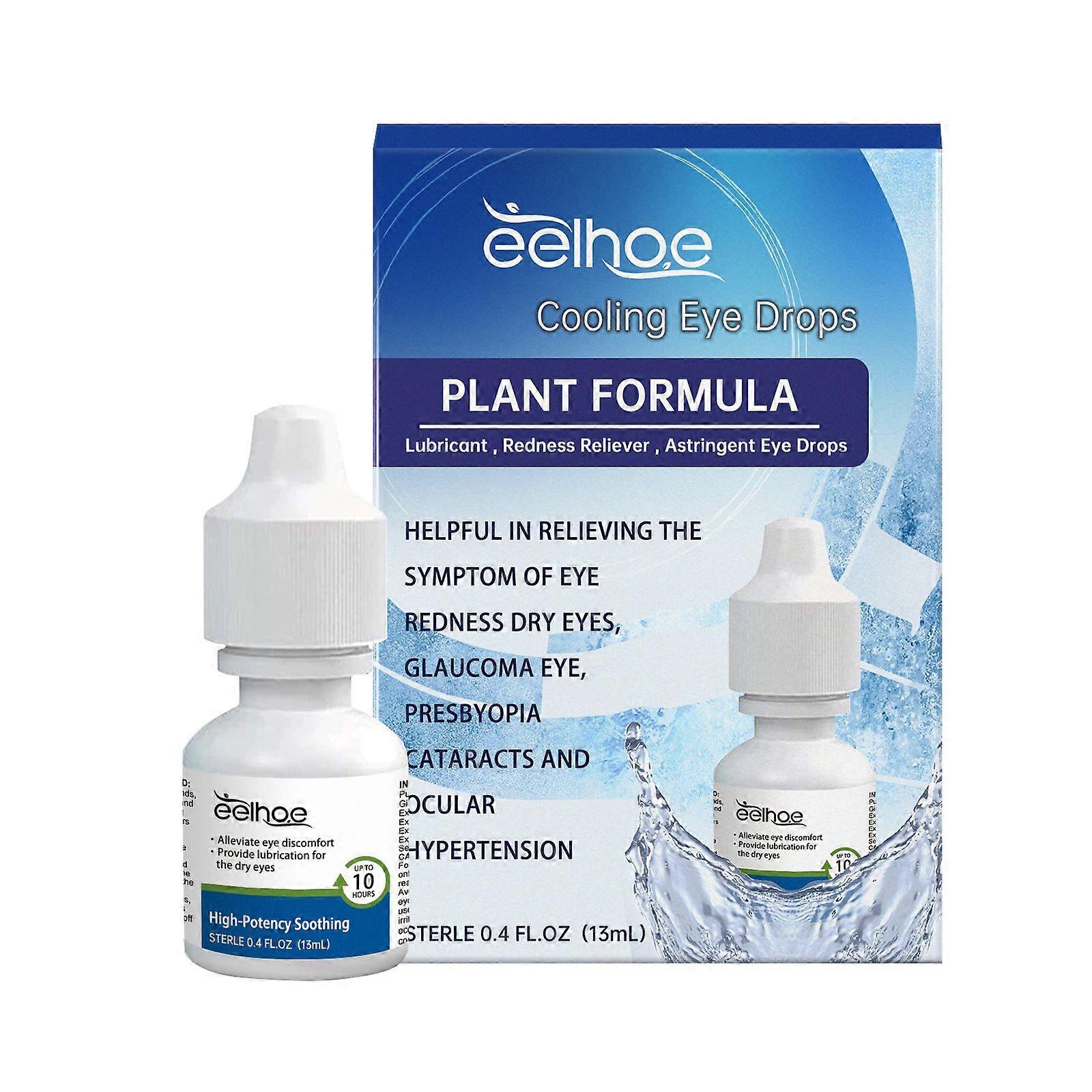 Cooling Eye Drops Contain Ginkgo Biloba Extract