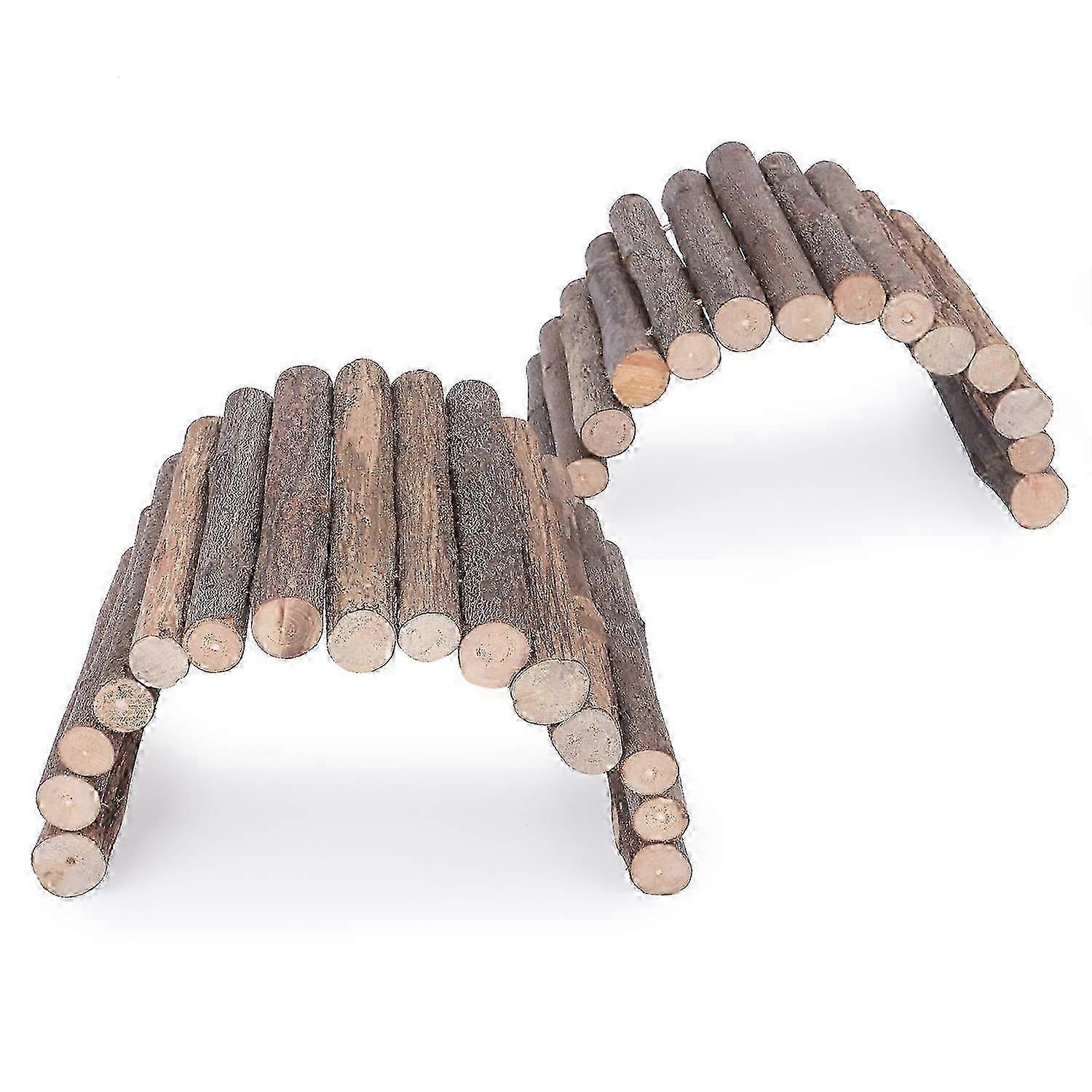 Wooden Ladder Bridge for Hamster Small Size