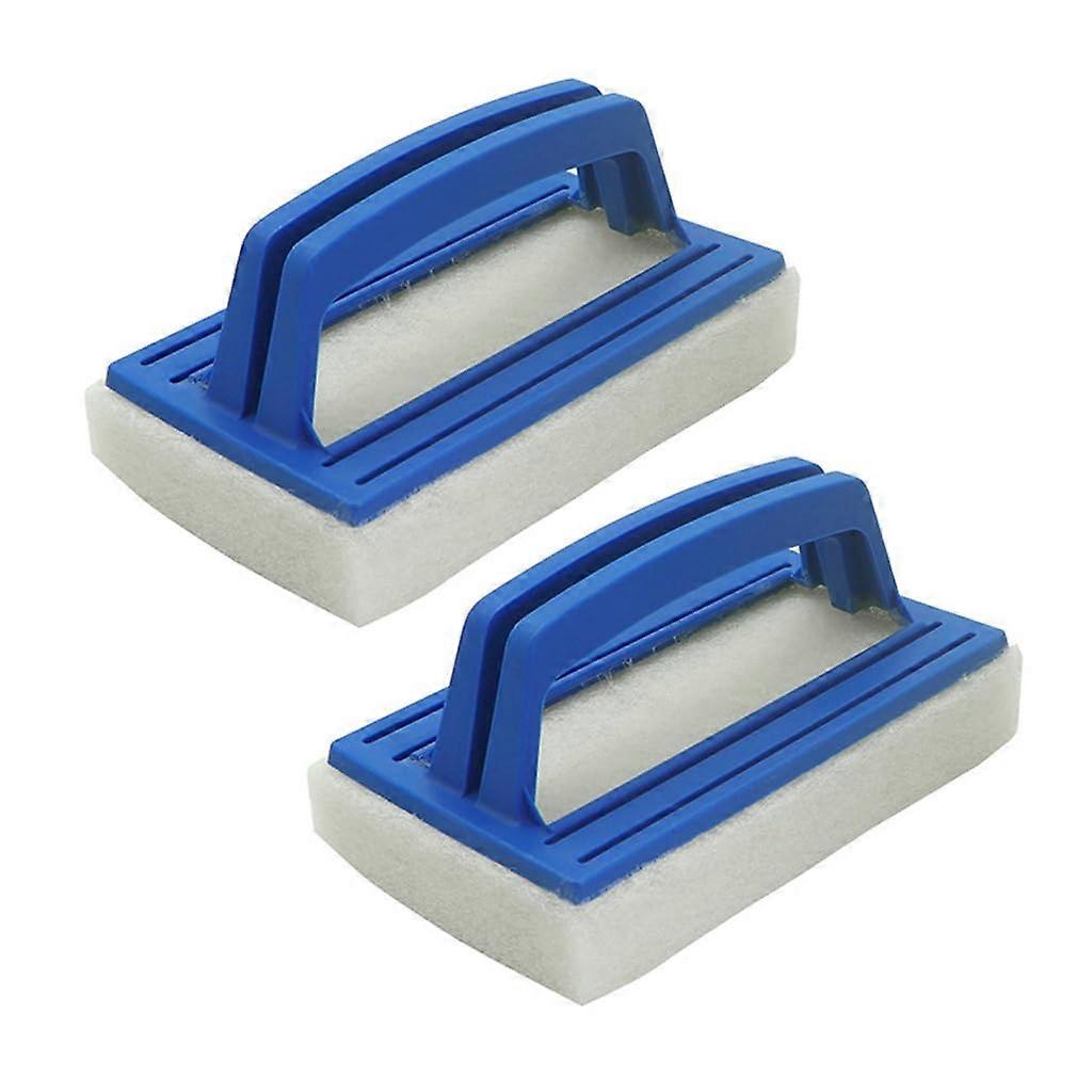 Swimming Pool Wall Brush 2Pack, Pool Scrubbing Brush, Soft Cleaning Brush For Hot Tubs