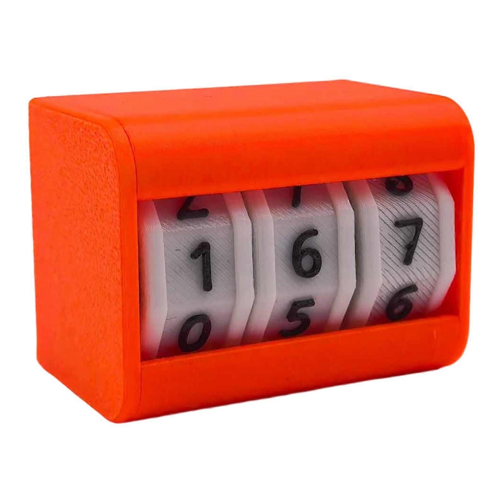 Tabletop Counter Days Calendar Habit for Study Daily Planner Self Discipline