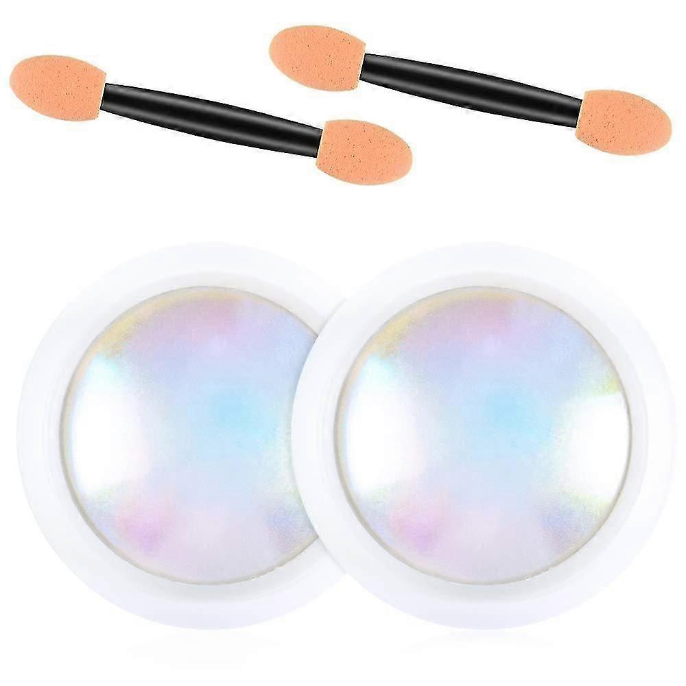 nail powder glitter mirror effect 2pcs