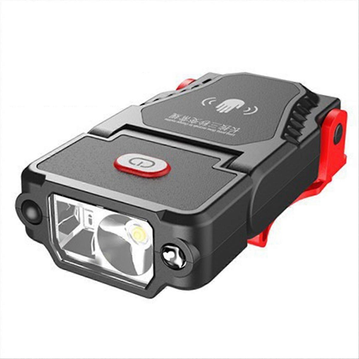 USB Rechargeable LED Sensor Clip-on Baseball Cap Light