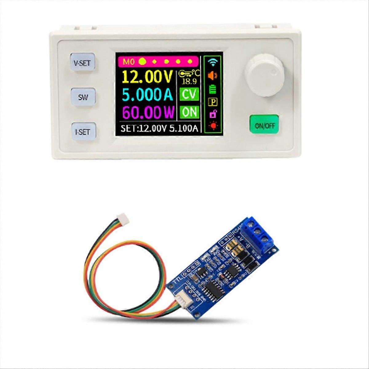 SK150S CNC Buck Boost DC Adjustable Voltage Regulator Power Supply Constant Voltage and Current Solar Charging Module