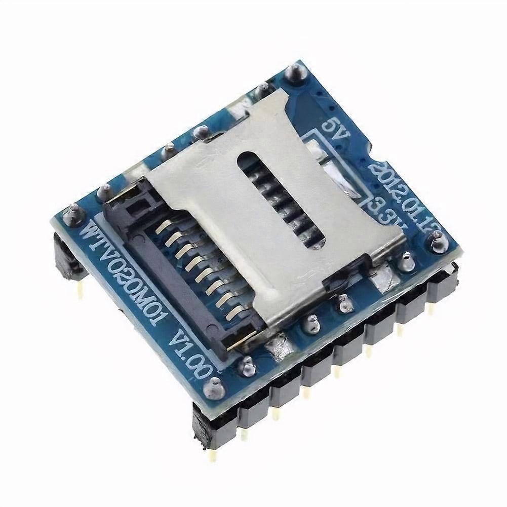 jixopn WTV020 Mini SD Card MP3 Sound Module Audio Voice Module Sound Module for Arduino