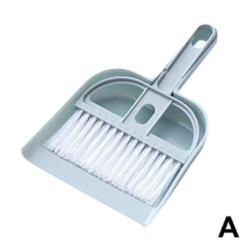 Desktop Mini Broom Dustpans Set  With Garbage Shovel Nordic Color For Household Desktop Cleaning Tools