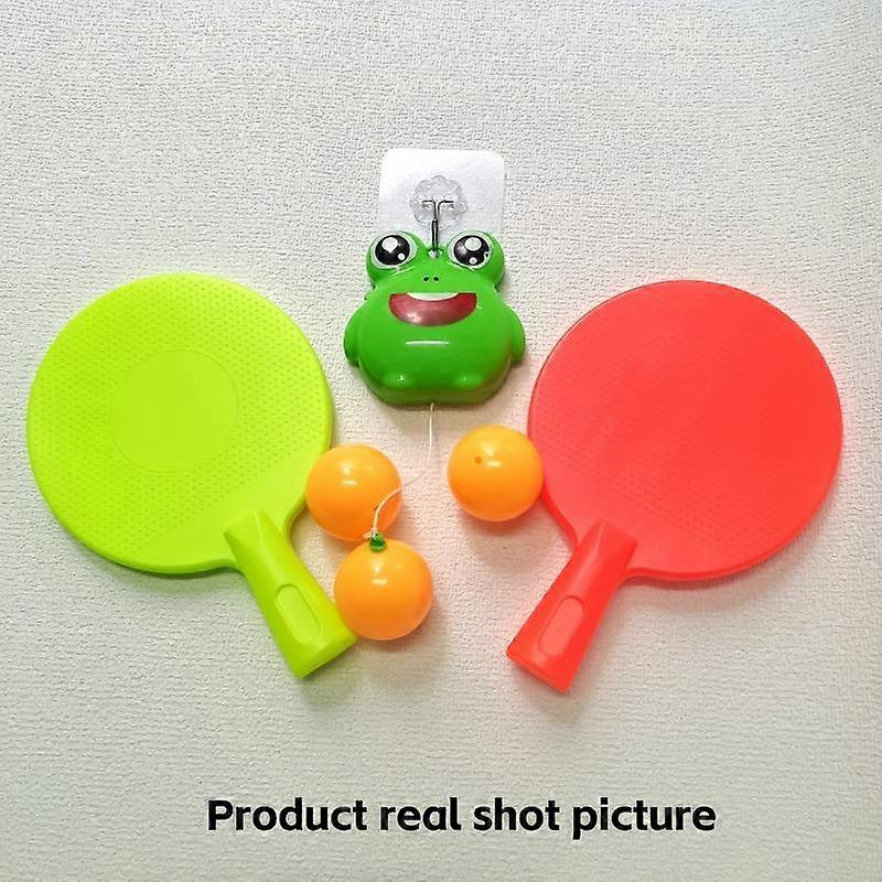 Table de ping-pong suspendue 1SET, un jouet interactif parent-enfant pour développer la coordination œil-main en intérieur, adapté aux enfants.