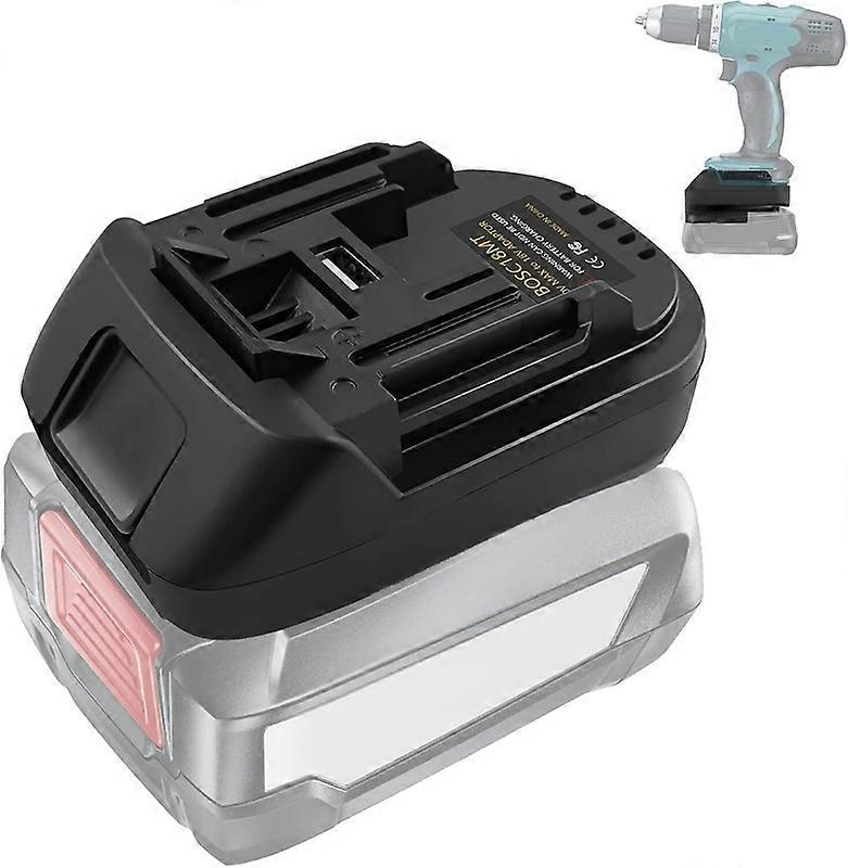 Adapter for Bosch 18V PBA Series Battery Converter to for Makita 18V Power tool