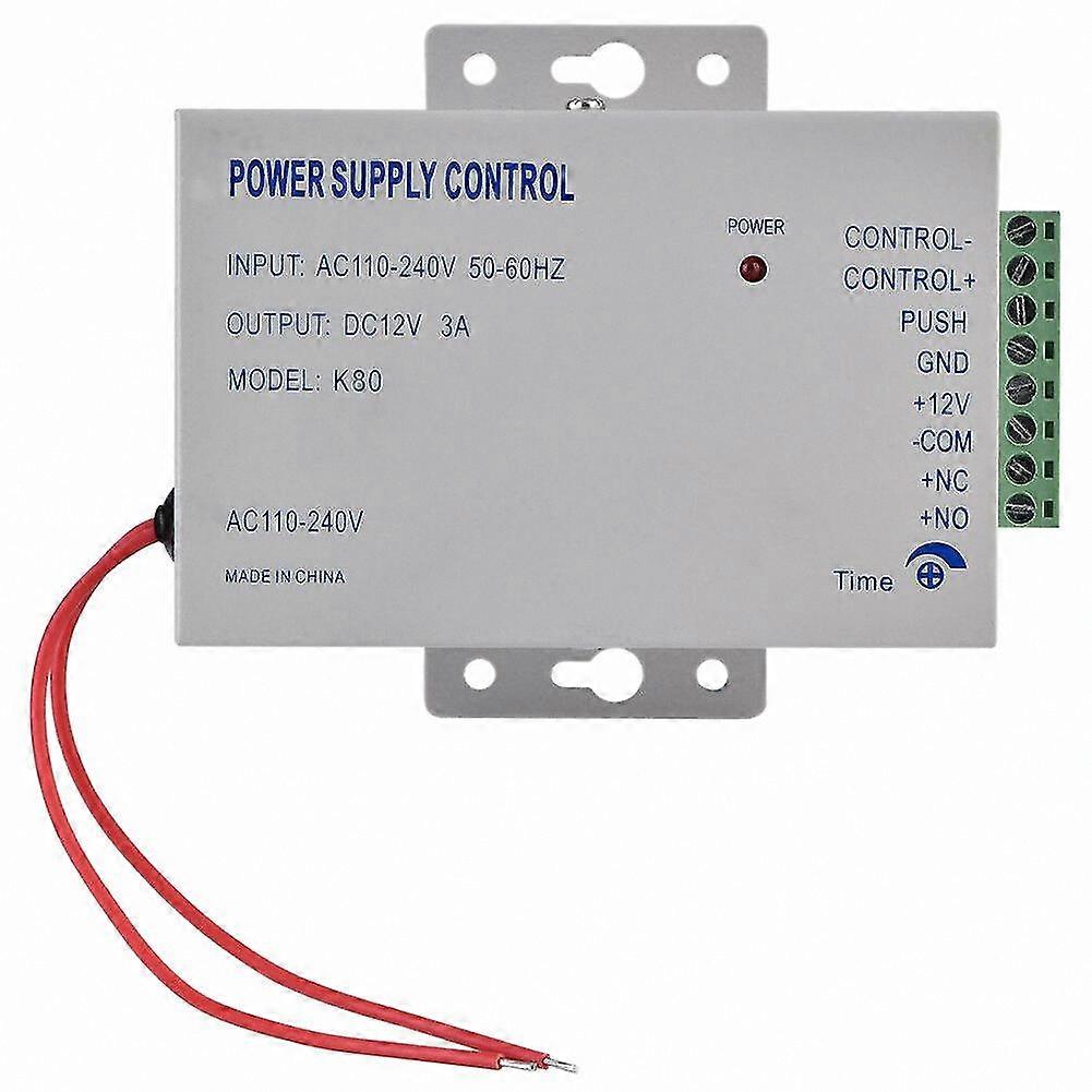 DC 12V 3A Compact Power Supply for Door Access Systems