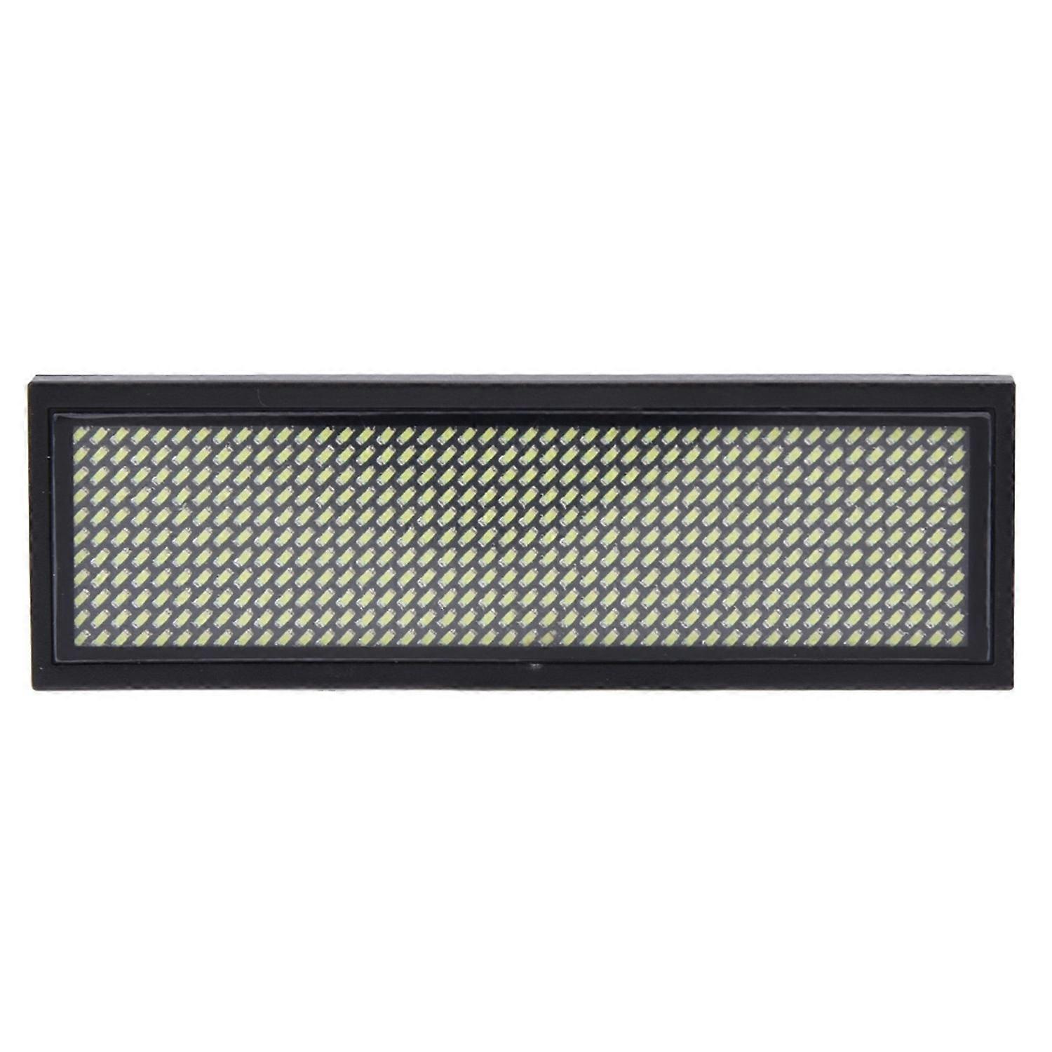 LED Name Badge Scrolling Message Tag Chinese 4 Character Sign Display