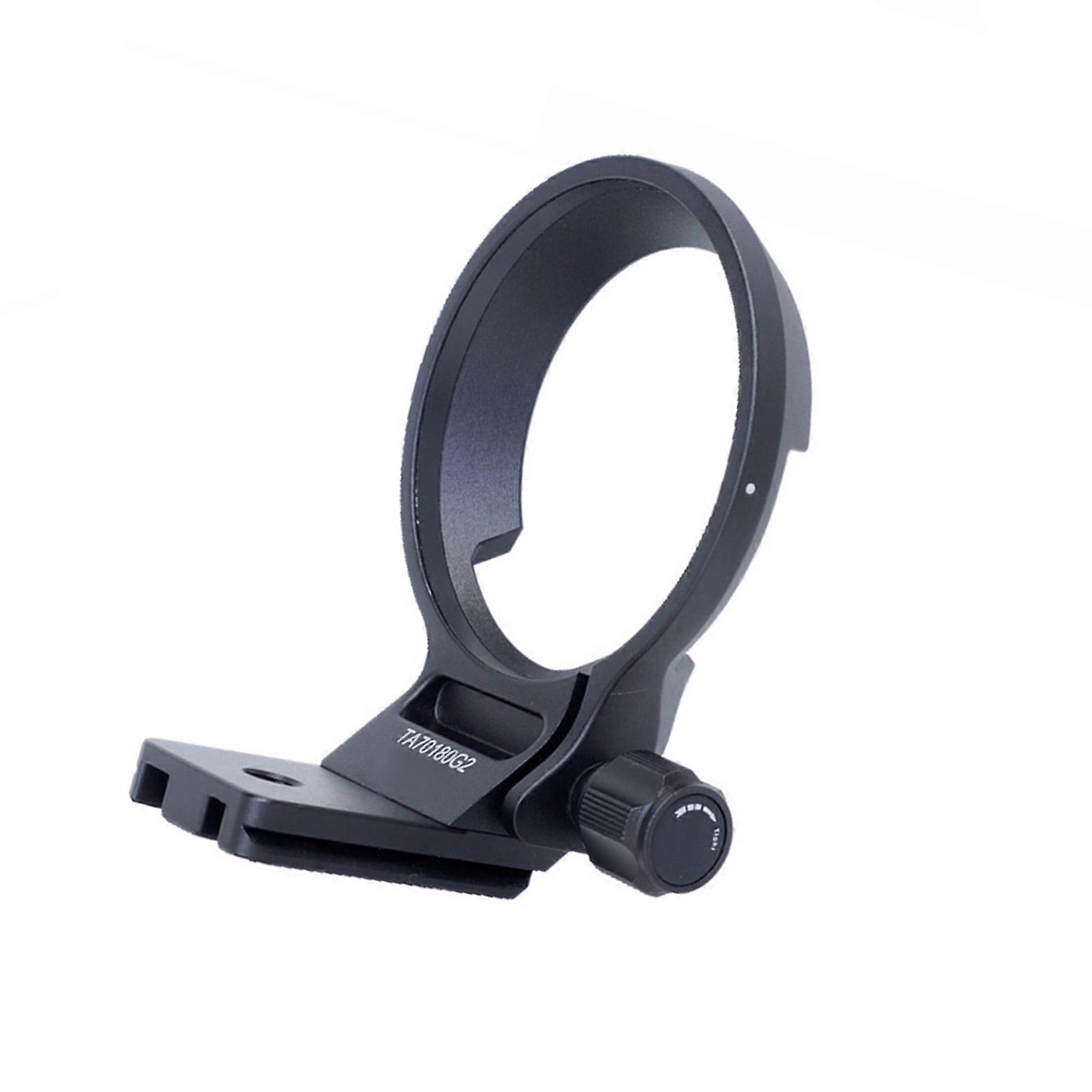 Metal Tripod Collar Lens Support Collar with 1/4 3/8 Srew Holes for IS-TA70180G2 Multicolor