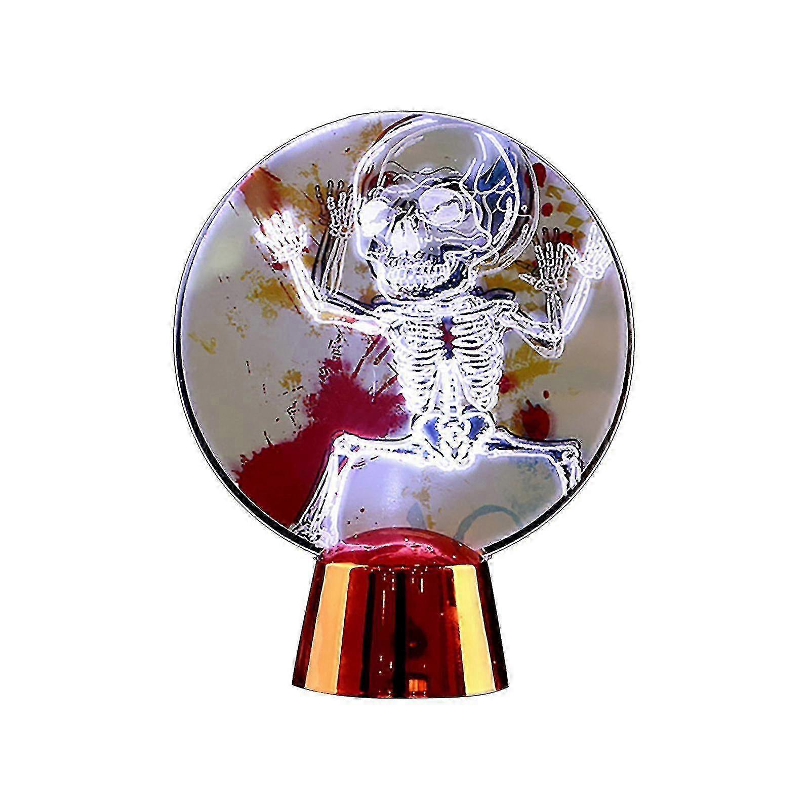 Mini Halloween Pumpkin Skull LED Light for Office Decor