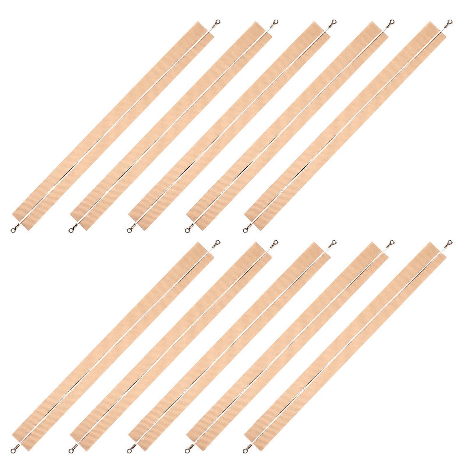 Heavy Duty Pulse Sealing Machine Heating Component Pack Of 10 High Temperature Fabric Wire 200 300 400mm Lengths Available  400mm