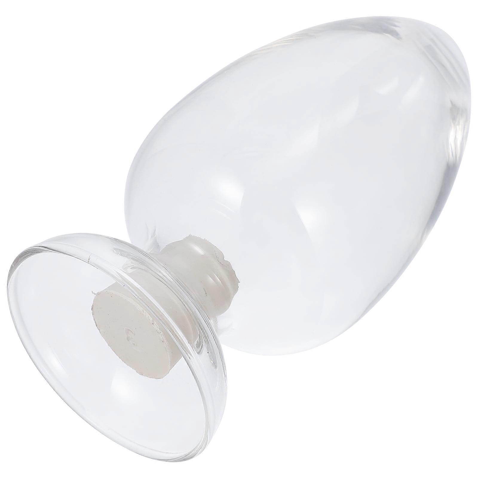 Eease 125ml Glass Conical Flask with Stopper - Laboratory Bottle