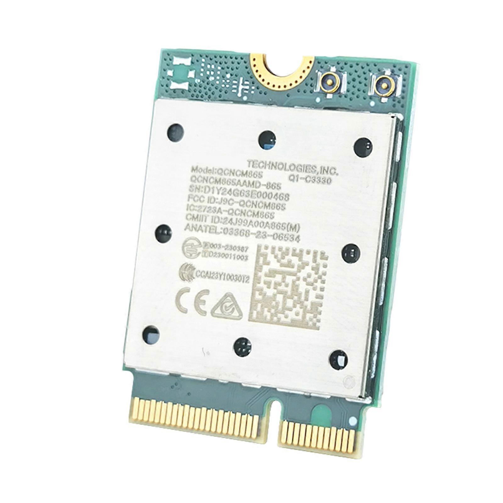 QCNCM865 Networking Card Fast Speed 8774Mbps 2.4/5/6Ghz Wireless Card WIFI Adapter, WiFi 7 Integration Multicolor