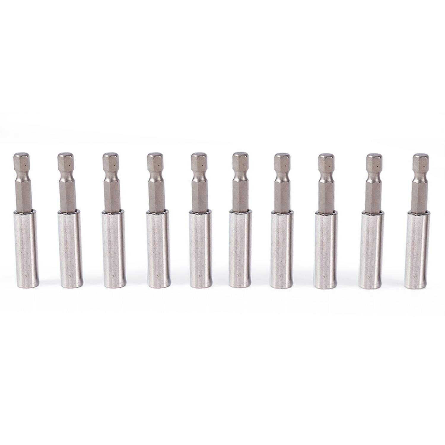 10Pcs Screwdriver Extension Socket Drill Bit Holder 1/4" Hex Power Tools