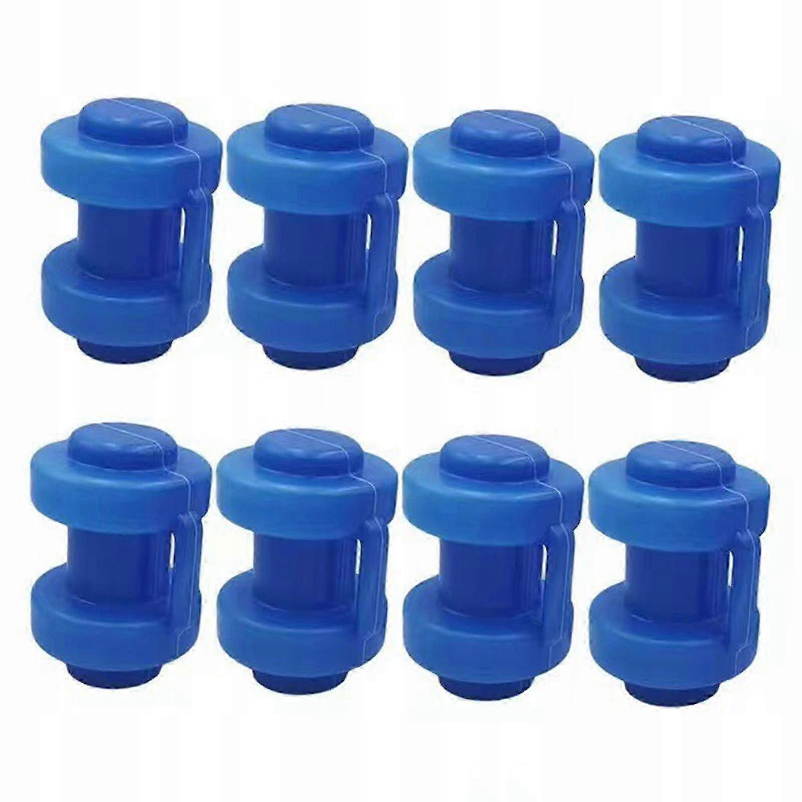 Set Of 8 Trampoline End Caps And Pole End Caps With A Diameter Of 25 Mm
