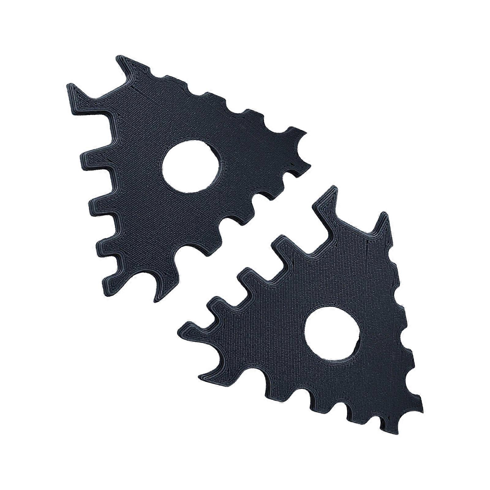 2Pcs Pottery Edging Shaping Tool Plastic Clay Sculpturing Tool For Ceramic Detailing And Edges Trimming Smoothing Multicolor