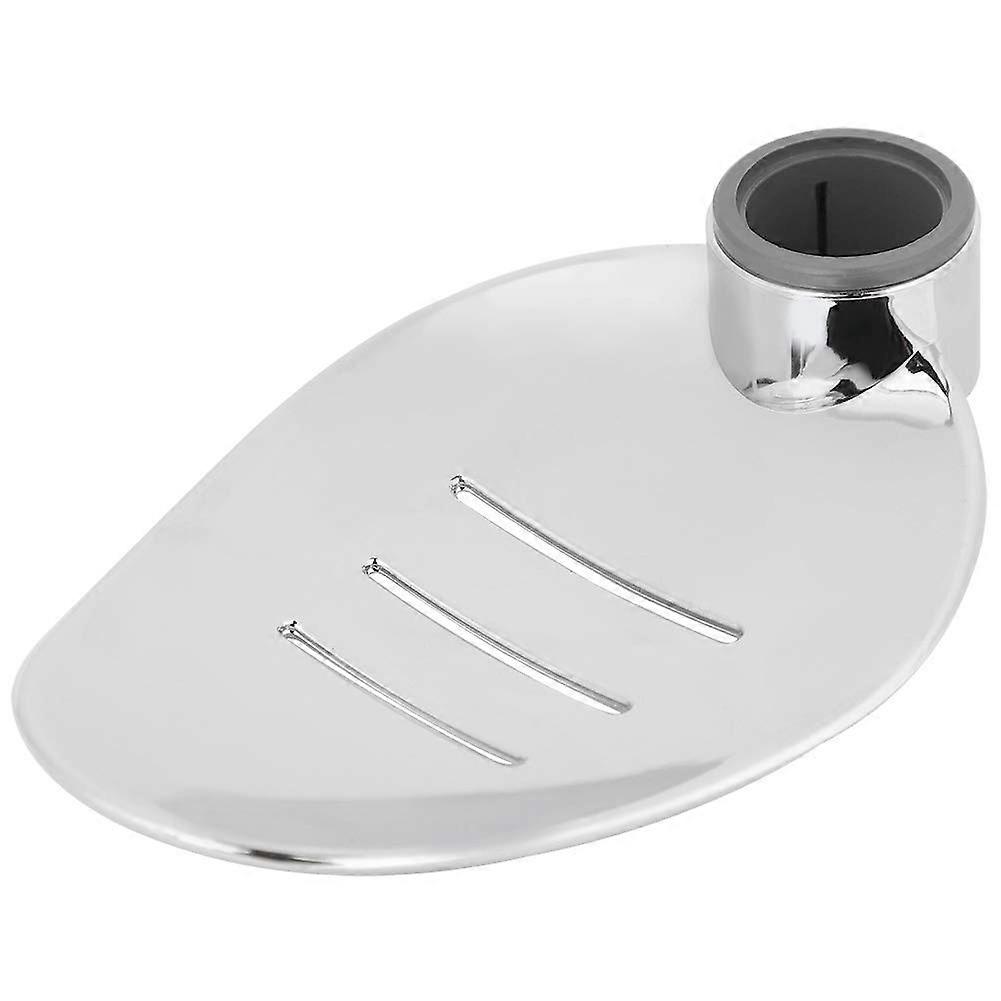 Rustproof Soap Holder Tray with Detachable Sponge Rack, NoDrill Installation for Bathroom Kitchen Sink