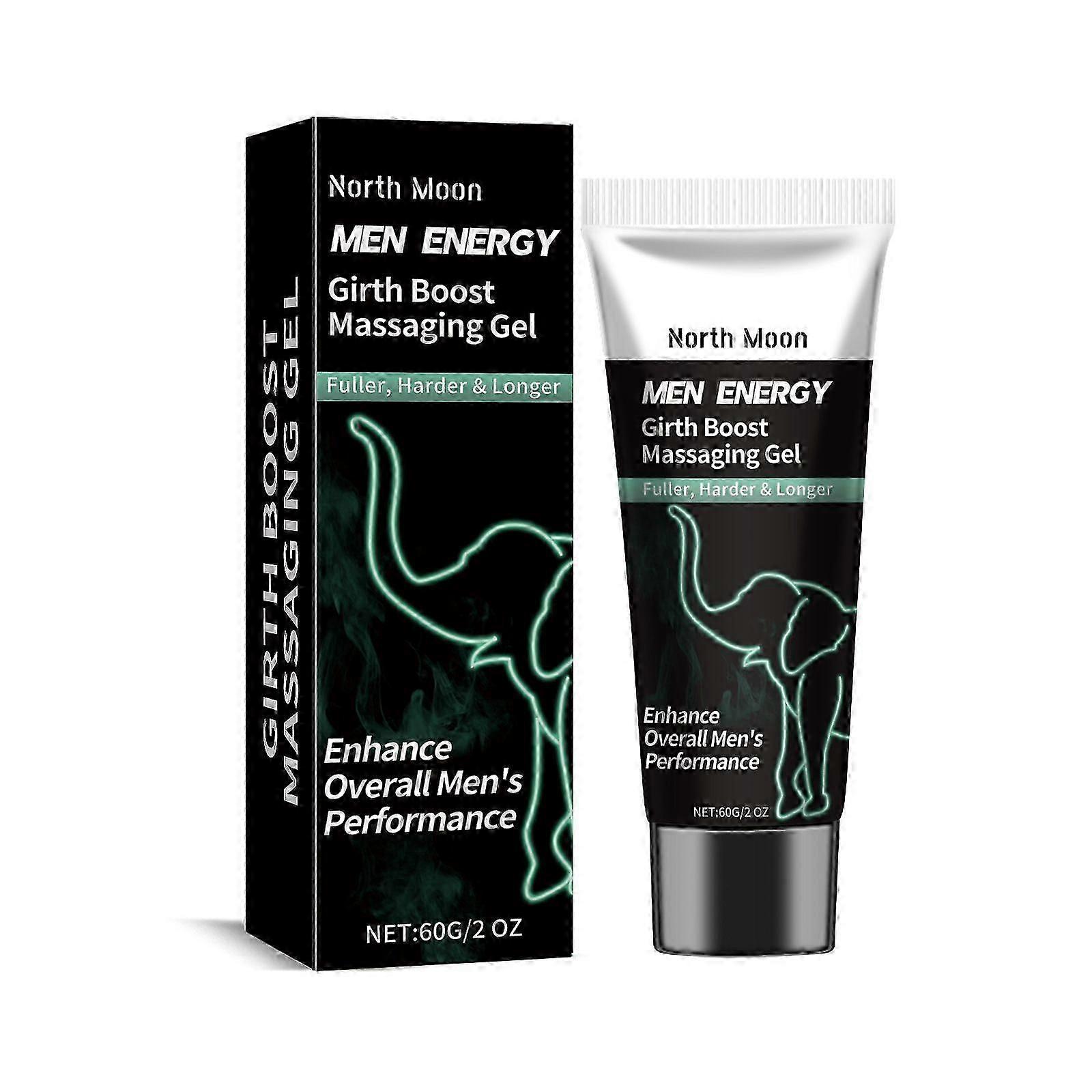 Men's Massage Gel - Moisturizing Body Treatment with Ginkgo Biloba & Ginseng for Enhanced Vitality(メンズマッサージジェル - イチョウ葉と高麗人参による保湿ボディトリートメント)