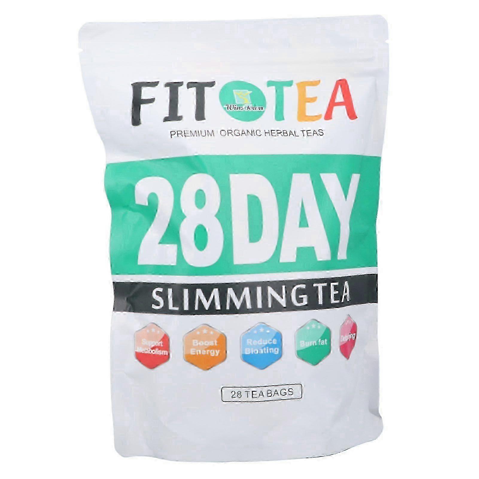 תה ירוק צמחי ל-28 יום, ארוז בנפרד, תהליך טחינה מקצועי, תה לגברים ונשים, בריאות עם