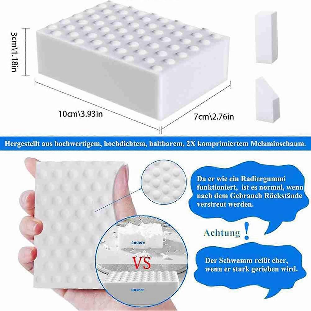 36PCs Magic Sponge High Density Compressed Cleaning Melamine Eraser Kitchen Bathroom Sofa Cleaning