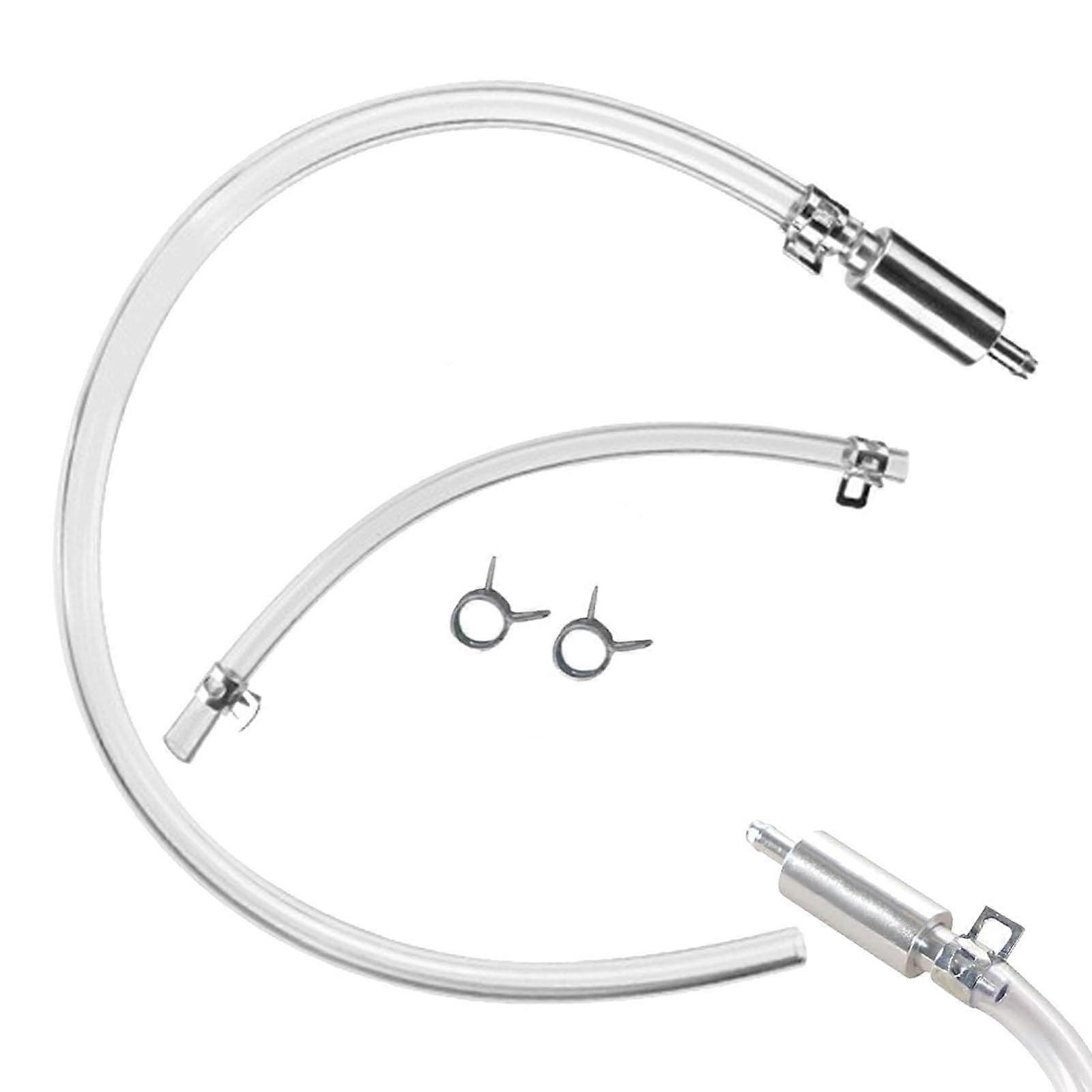 Brake Bleeder Kit with One Way Hose, Leak Quick Connect for Car Motorcycle Clutch, DOT 4 Compatible