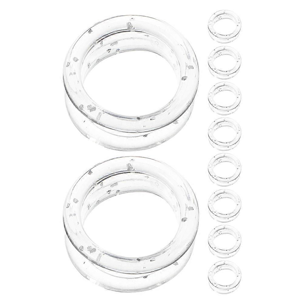 30Pcs Silicone Finger Protector Rings for Barber Shears with Comfortable Grip