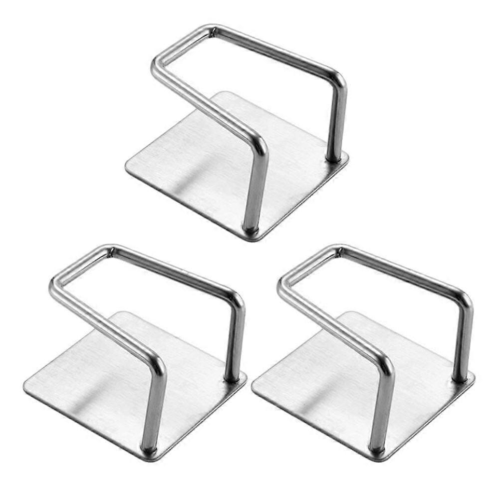 3 Pcs Shelf Sink Sponge Holder Punch-free Storage Rack Tableware Drainer Sink Hanging Rack