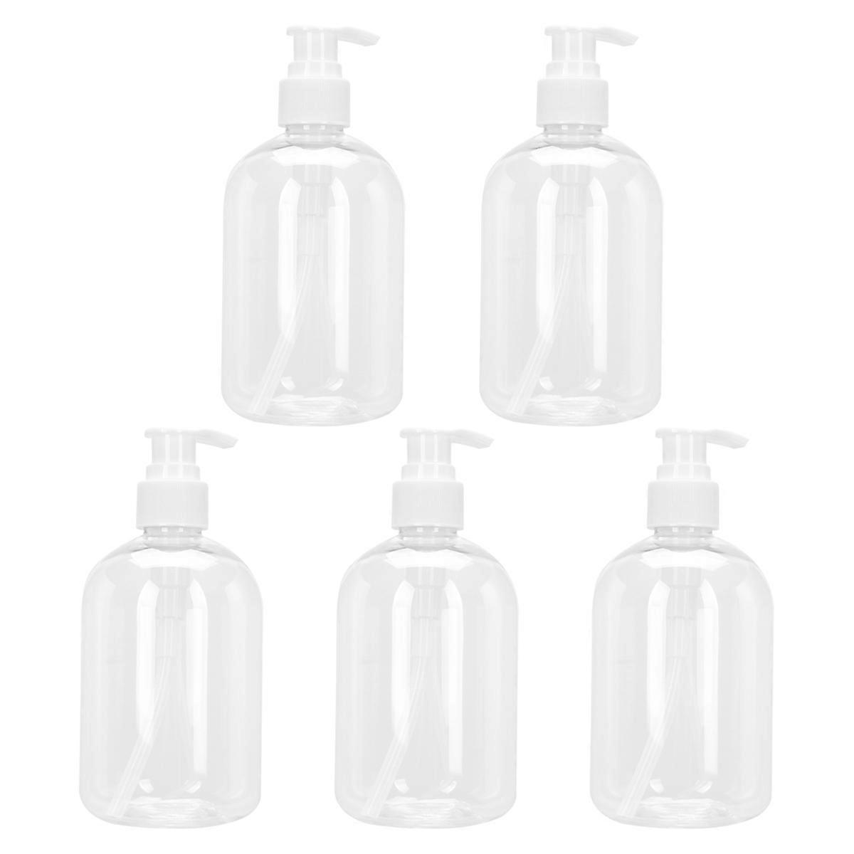 Liquid Soap Bottle for Storage 10Pcs White Press Pump Dispensers