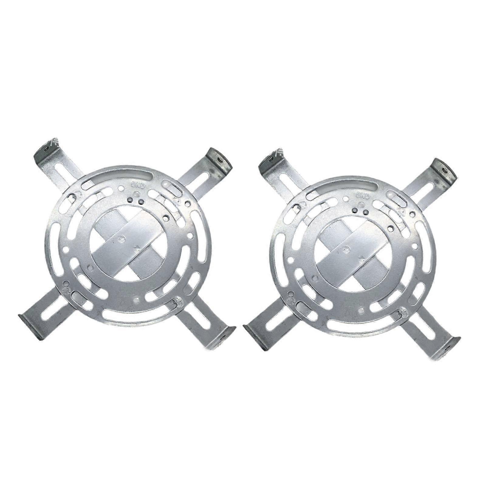 2X Light Fixture Mounting Bracket Crossbar with Durable Iron Plate for Easy Wall Lamp Installation